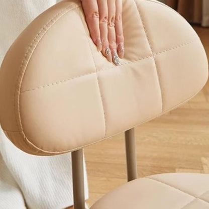 كرسي دوار منخفض مع عجلات