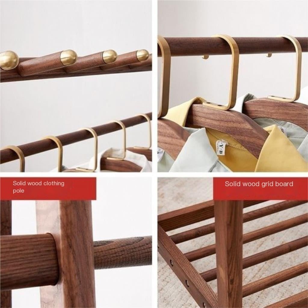 شماعة ملابس خشبية