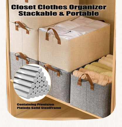 صندوق تخزين ملابس قابل للطي