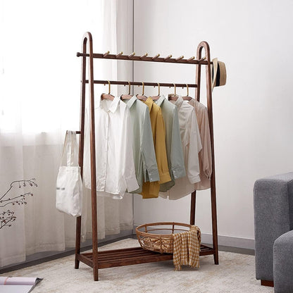 شماعة ملابس خشبية