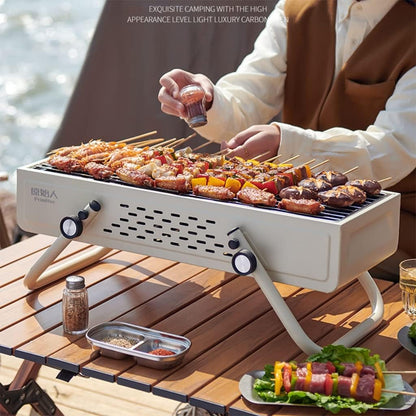 شواية فحم محمولة قابلة للطي