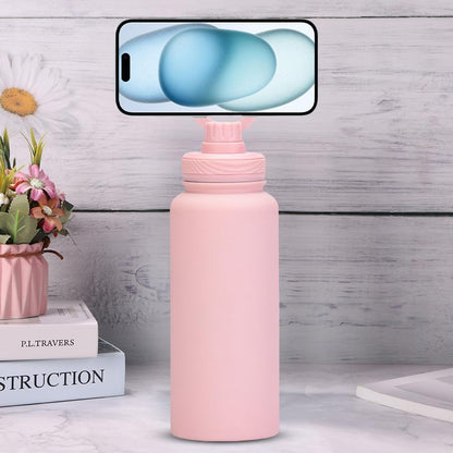 قارورة حرارية مع ستاند هاتف 1000/1200 ملل