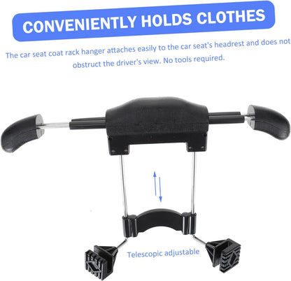 حامل ملابس لمقعد السيارة الخلفي