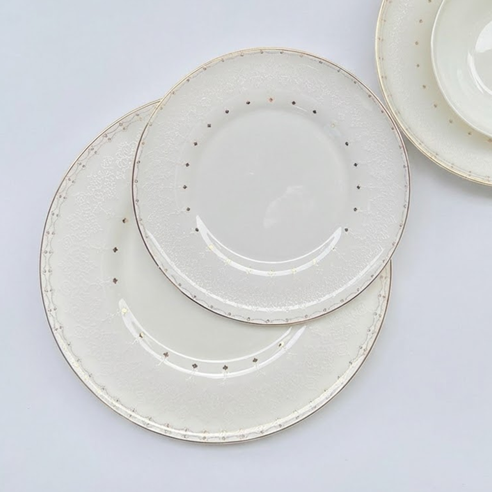 طقم أطباق مائدة فاخر 24 قطعة