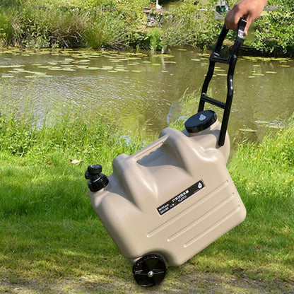 حاوية تخزين مياه على عجلات،