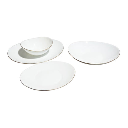 طقم سفرة بأواني متمايلة