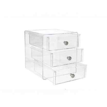 منظم مكياج أكريليك شفاف