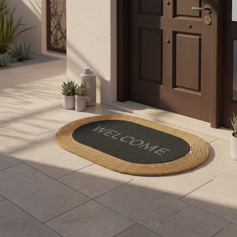 سجادة باب من الجوت