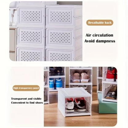 خزانة الأحذية الذكية القابلة للطي