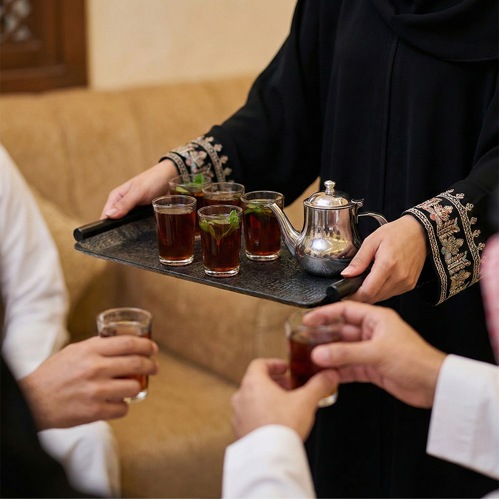 صينية تقديم وسط Alkuwaity Al Awal الكويتي الأول