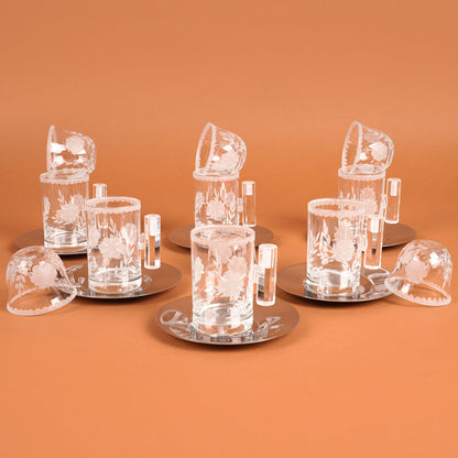 طقم استكانه وفناجين18ق