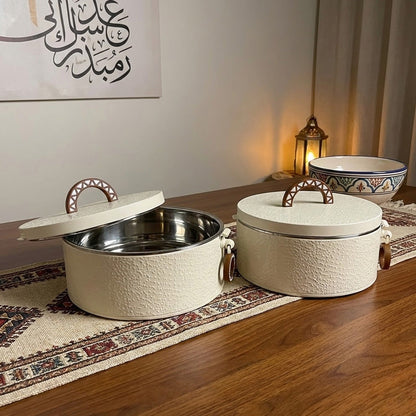 حافظة تخزين طعام دائرية معزولة - 5 لتر