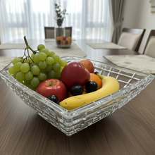 وعاء تقديم زجاجي فاخر