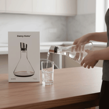 قارورة سوائل زجاجية متسعة الاسفل