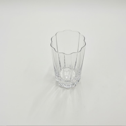 طقم أكواب زجاج شفاف 4 قطع