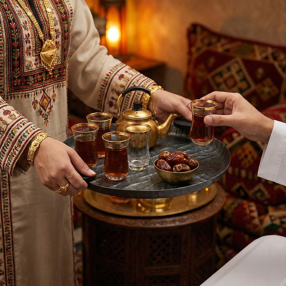 صينية تقديم مستديرة- كبير Diva Lady