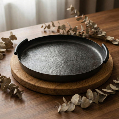 صينية تقديم دائرية كبيرة Alkuwaity Al Awal الكويتي الأول