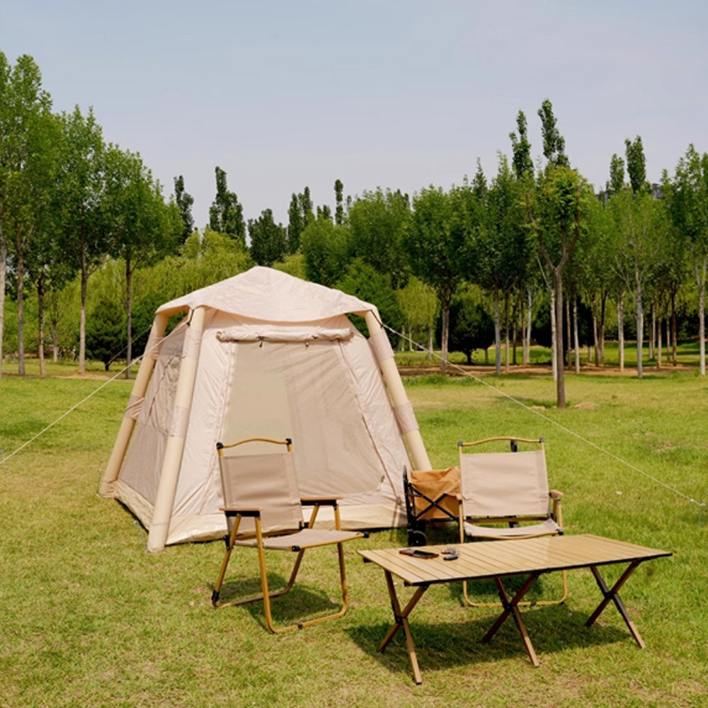 خيمة تخييم قابلة للنفخ تتسع من 1 إلى 3 أشخاص