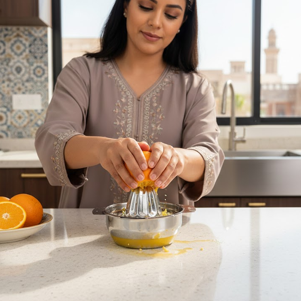 عصارة حمضيات من الستانلس ستيل