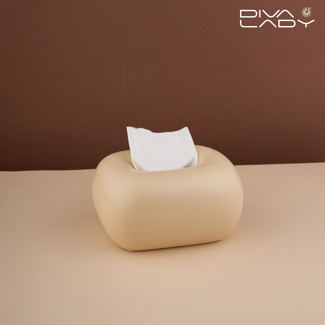 Porcelain tissue box 