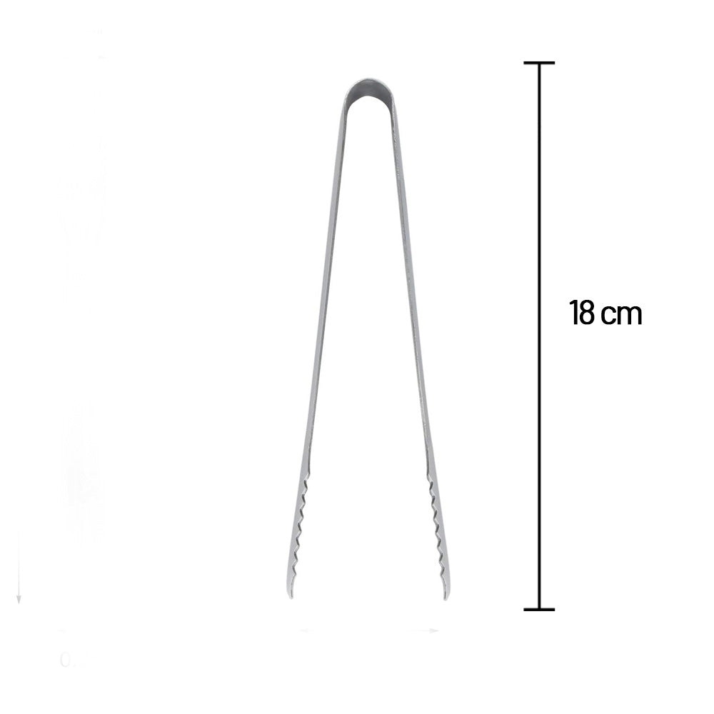 ملقط ثلج من الفولاذ المقاوم للصدأ مع أسنان