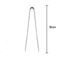 ملقط ثلج من الفولاذ المقاوم للصدأ مع أسنان