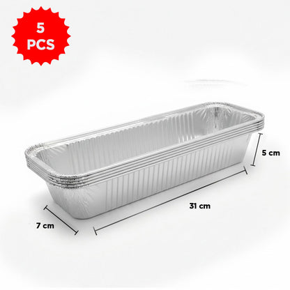 صواني خبز من رقائق الألومنيوم للاستخدام مرة واحدة