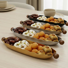 صينية تقديم بيضاوية صغيرة