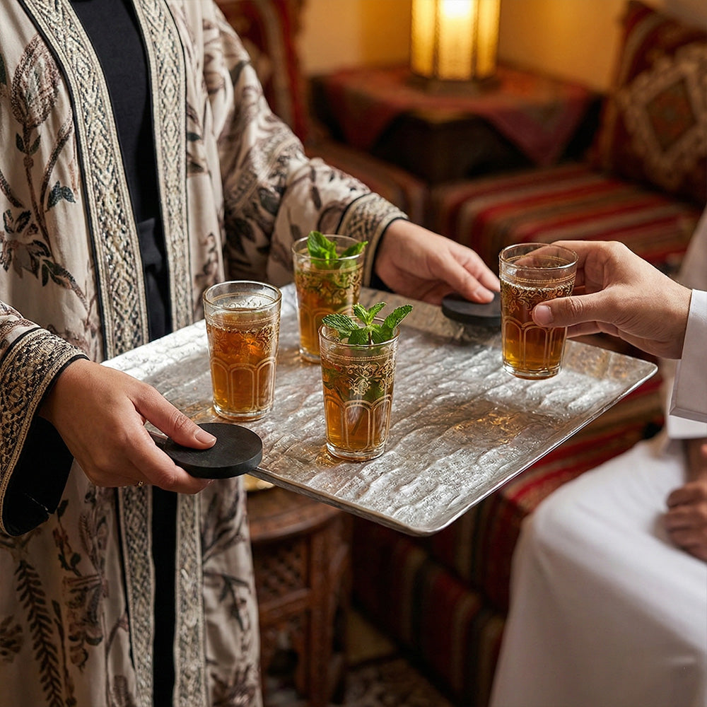 صينية تقديم مربعة-كبير Diva Lady