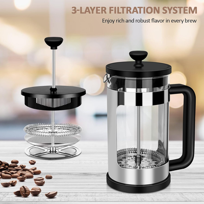 ماكينة تحضير الشاي والقهوة الفرنسية