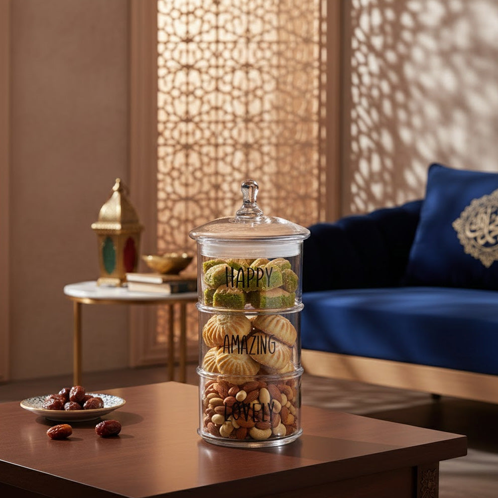 مرطبان زجاجي أسطواني