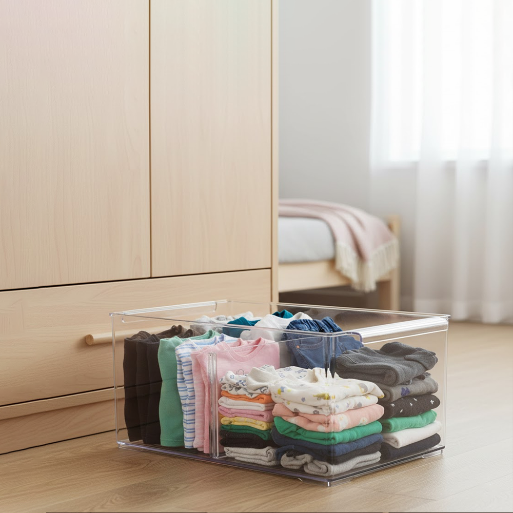 بوكس تنظيم أكريليك شفاف