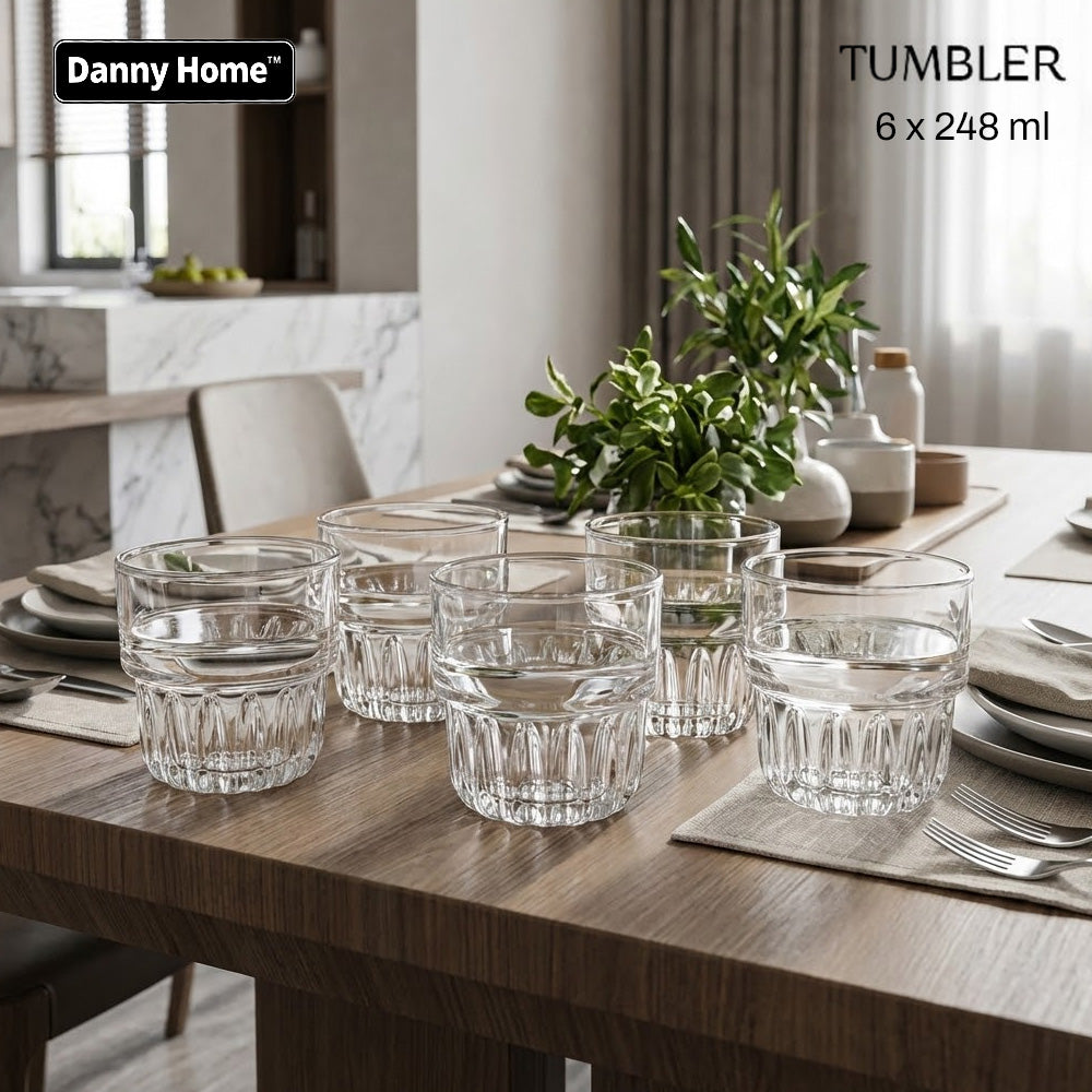 طقم أكواب – 6 × 248 مل Danny Home