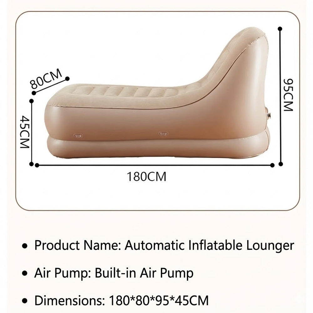 أريكة قابلة للنفخ مع مضخة هواء مدمجة