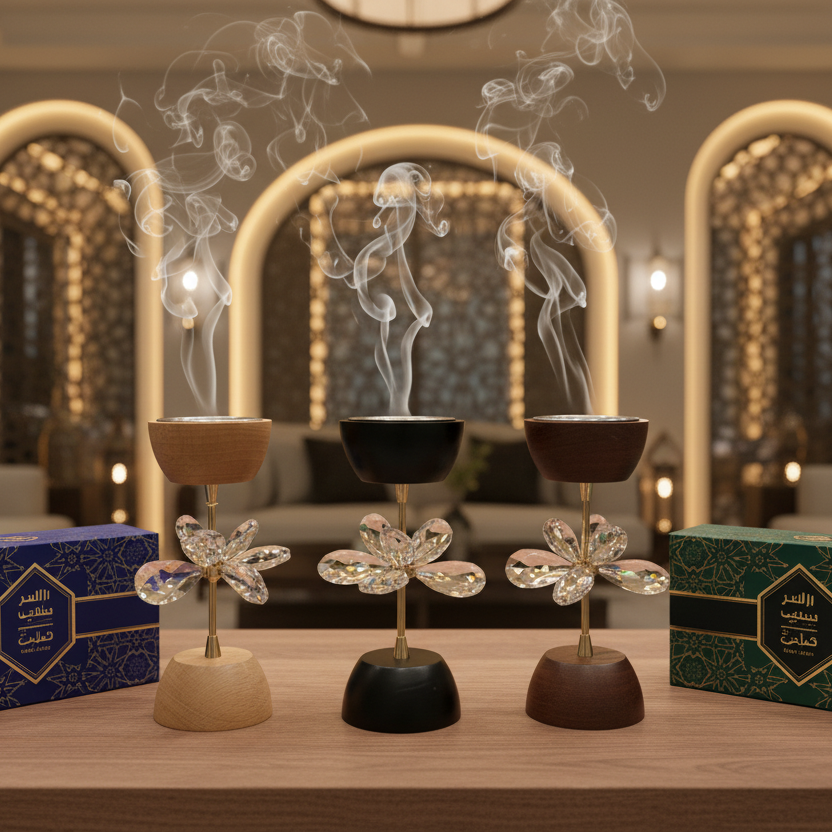 مبخر زهرة كريستال Alkuwaity Al Awal الكويتي الأول