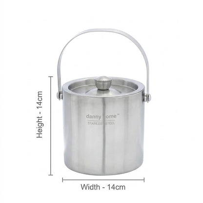 دلو ثلج بغطاء - 1.6 لتر