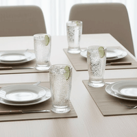 أكواب تومبلر الكريستالية اللامعة 6 قطع