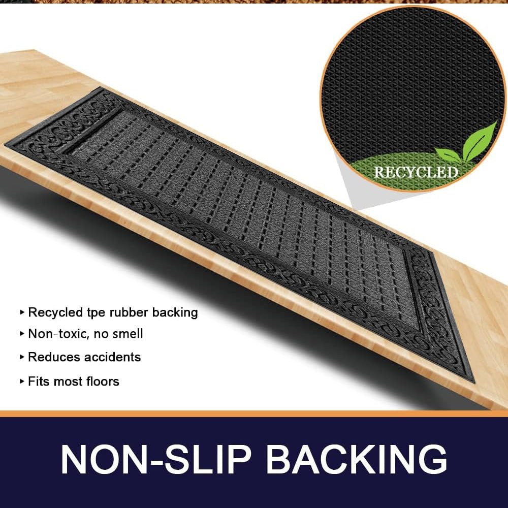 سجادة باب كلاسيكية صلبة - 77*44