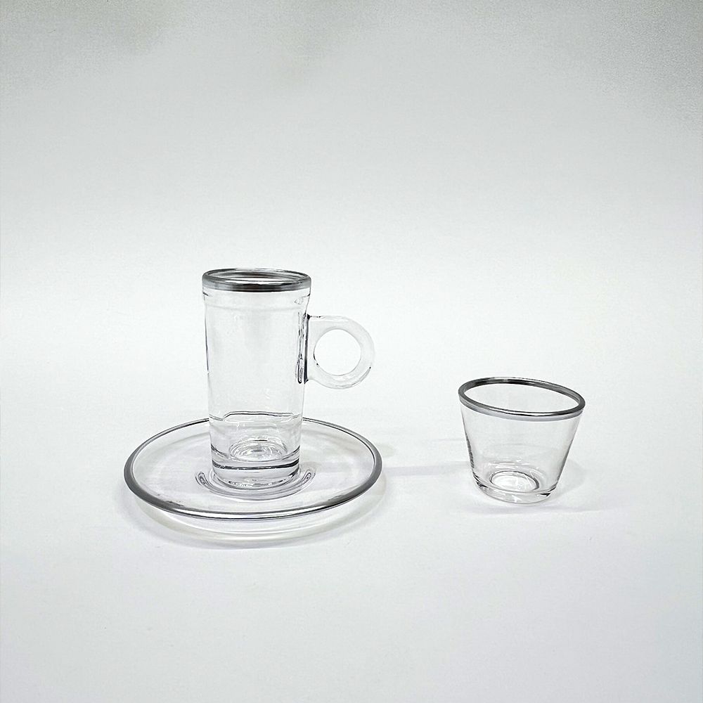 طقم استكانة وفنجان 18قطعة Diva Lady