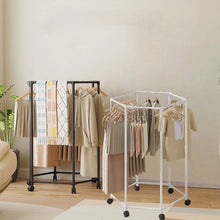 حامل ملابس دائري متحرك