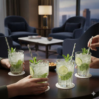 كوب شرب كريستالي كلاسيكي – 6 قطع * 330 مل