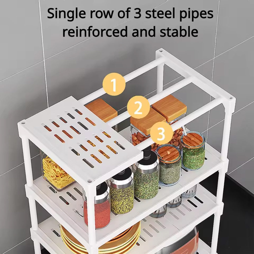 رف منظم لمطبخ راقي