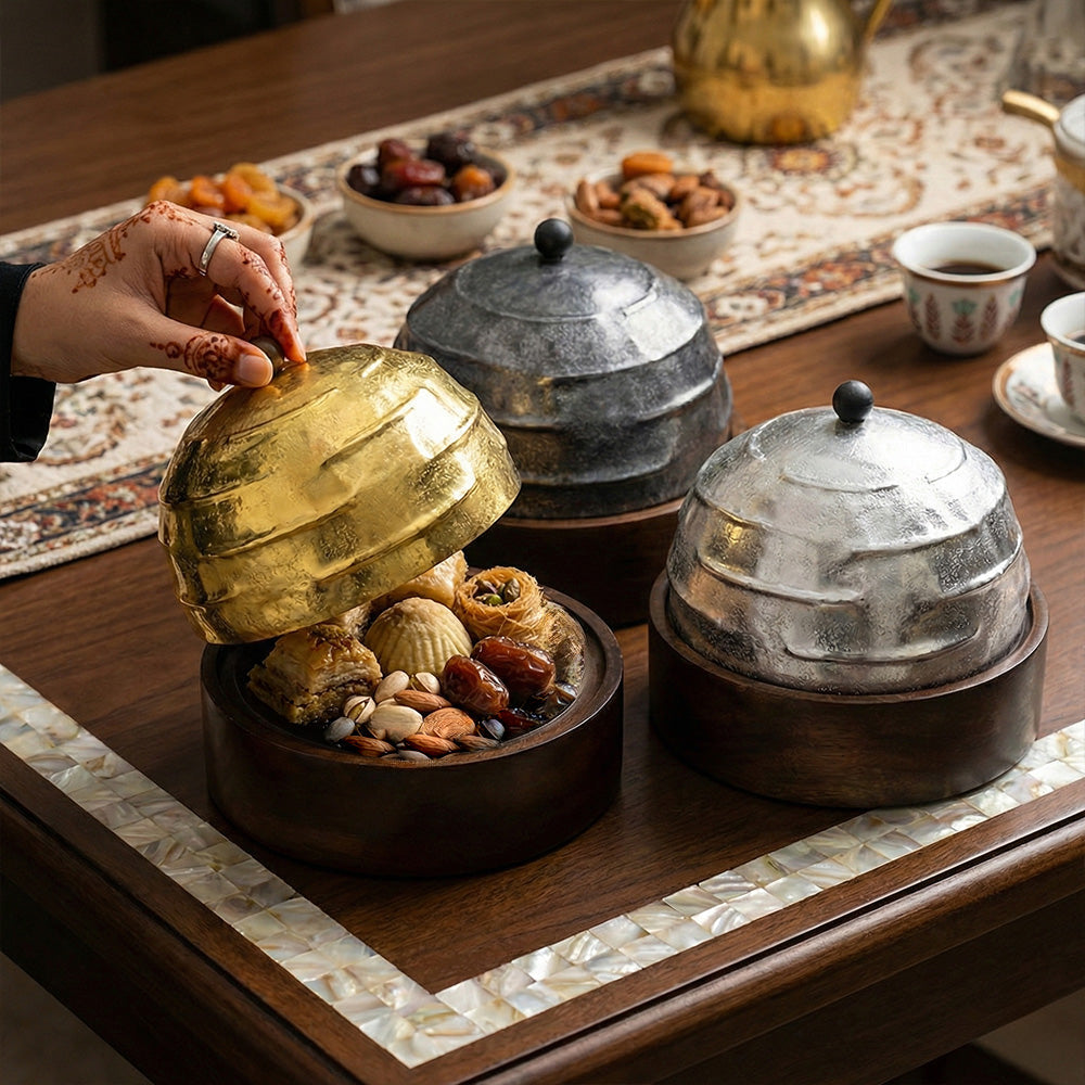 وعاء تقديم مع غطاء Diva Lady