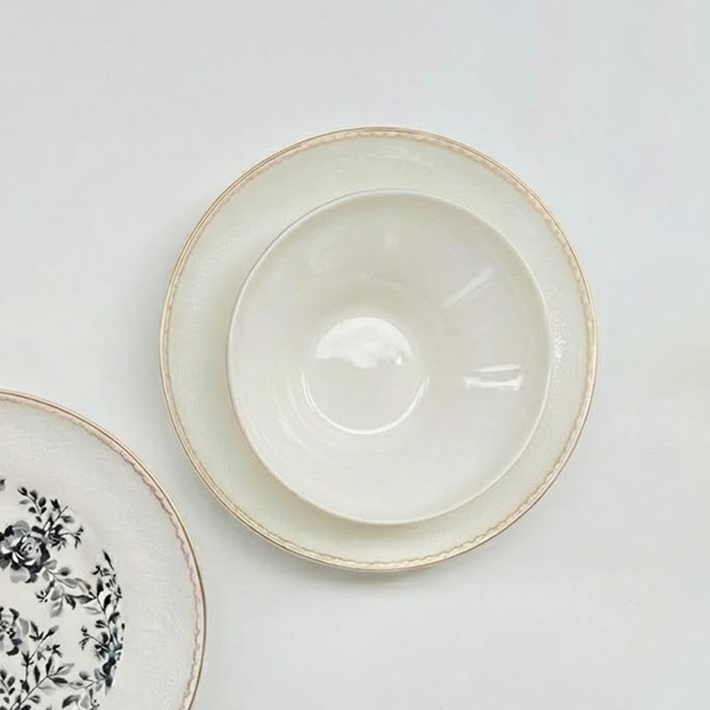 طقم أطباق مائدة فاخر 24 قطعة