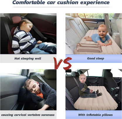 مرتبة سيارة قابلة للنفخ اوتوماتيك مع 2 وسائد