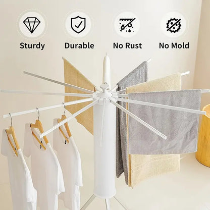 رف تجفيف ملابس اخطبوط