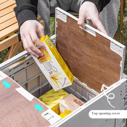 عربة وصندوق تخزين محمولة