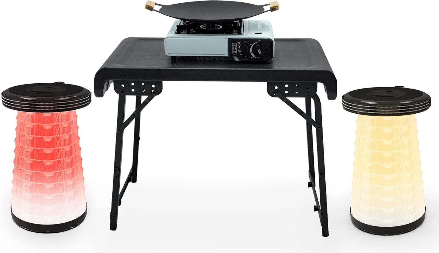 طقم طاولة وكراسي قابلة للطي