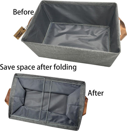 صندوق تخزين ملابس قابل للطي