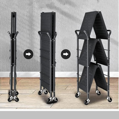 عربة خدمة قابلة للطي